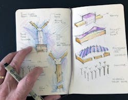 Keep Your Sketchbook Close By To Capture Design Intent And Detail Keep Your Sketchbook Close By To Capture Design Intent And Detail