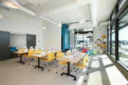 La Placita Cinco, Santa Ana, Calif. Community room La Placita Cinco, Santa Ana, Calif. Community room