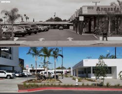 La Placita Cinco, Santa Ana, Calif. TinyTim stores bef-after La Placita Cinco, Santa Ana, Calif. TinyTim stores bef-after