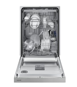 Samsung Front Control 51 dBA Dishwasher with Hybrid Interior in Stainless Steel Samsung Front Control 51 dBA Dishwasher with Hybrid Interior in Stainless Steel