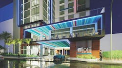 Hotel design trends for 2022 Aloft Fort Lauderdale features a second floor lobby Hotel design trends for 2022 Aloft Fort Lauderdale features a second floor lobby