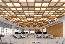 SoftSpan modular ceiling system from Arktura SoftSpan modular ceiling system from Arktura