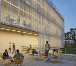 The Howard B. Fitzpatrick Pavilion is the new home of the undergraduate School of Film and Television. Photo: © SOM | Dave Burk The Howard B. Fitzpatrick Pavilion is the new home of the undergraduate School of Film and Television. Photo: © SOM | Dave Burk