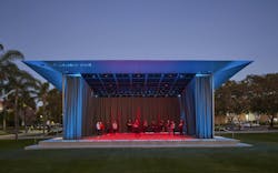 Loyola Marymount University's Drollinger Family Stage, designed by SOM. Photo: © SOM | Dave Burk Loyola Marymount University's Drollinger Family Stage, designed by SOM. Photo: © SOM | Dave Burk