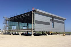 1 Module 4 With Exterior Walls And Cladding Installed At The Fabrication Yard 1 Module 4 With Exterior Walls And Cladding Installed At The Fabrication Yard