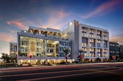 The Q Topanga mixed-use community street view The Q Topanga mixed-use community street view