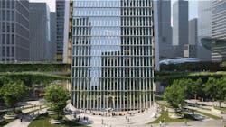 Qianhai Prisma Towers by BIG Bjarke Ingels Group Rendering Atchain 2 Qianhai Prisma Towers by BIG Bjarke Ingels Group Rendering Atchain 2