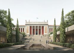 National Archaeological Museum Athens Central courtyard connecting the old and the new © Filippo Bolognese Images National Archaeological Museum Athens Central courtyard connecting the old and the new © Filippo Bolognese Images