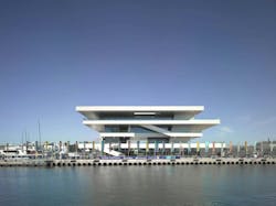 America’s Cup Building ‘Veles e Vents,' photo courtesy of Christian Richters America’s Cup Building ‘Veles e Vents,' photo courtesy of Christian Richters