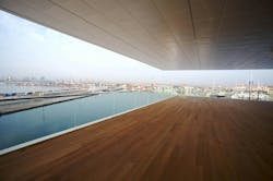 America’s Cup Building 'Veles e Vents,' photo courtesy Christian Richters America’s Cup Building 'Veles e Vents,' photo courtesy Christian Richters