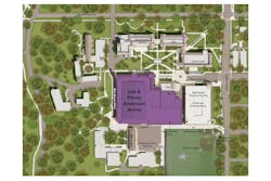 University of St. Thomas Lee and Penny Anderson Arena Renderings courtesy Ryan Companies, Crawford Architects Enlarged Site Plan University of St. Thomas Lee and Penny Anderson Arena Renderings courtesy Ryan Companies, Crawford Architects Enlarged Site Plan