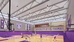 University of St. Thomas Lee and Penny Anderson Arena Renderings courtesy Ryan Companies, Crawford Architects St. Thomas - Basketball Practice Facility University of St. Thomas Lee and Penny Anderson Arena Renderings courtesy Ryan Companies, Crawford Architects St. Thomas - Basketball Practice Facility
