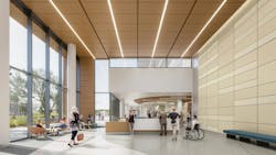 A Spacious Lobby Greets Visitors And Patients At The Uci Medical Center A Spacious Lobby Greets Visitors And Patients At The Uci Medical Center