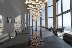 13-meter board table, Nigel Young:Foster + Partners 13-meter board table, Nigel Young:Foster + Partners