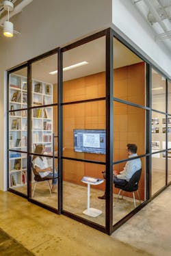 CannonDesign's offices offer privacy CannonDesign's offices offer privacy