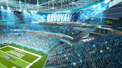 The Jacksonville Jaguars release the conceptual designs of their ‘stadium of the future’ The Jacksonville Jaguars release the conceptual designs of their ‘stadium of the future’