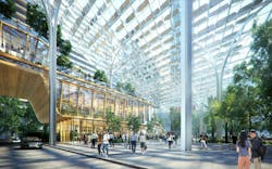 NBBJ-designed Keppel South Central tower in Singapore aims to reimagine work with restorative, outdoor spaces. Courtesy NBBJ NBBJ-designed Keppel South Central tower in Singapore aims to reimagine work with restorative, outdoor spaces. Courtesy NBBJ