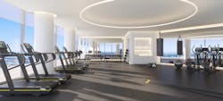 Fitness Center in EDITION Residences Fitness Center in EDITION Residences