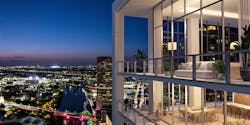 Balcony view at Pendry Residences Balcony view at Pendry Residences