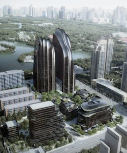 Mad Architects Chaoyang Park Plaza Shanshui City Designboom 02 0 Mad Architects Chaoyang Park Plaza Shanshui City Designboom 02 0