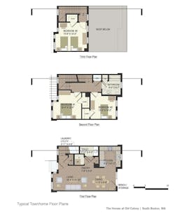 Townhome Floorplans Townhome Floorplans
