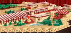 Frank Lloyd Wright Lego Taliesin West Model Designboom 02 Frank Lloyd Wright Lego Taliesin West Model Designboom 02