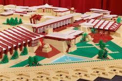 Frank Lloyd Wright Lego Taliesin West Model Designboom 04 Frank Lloyd Wright Lego Taliesin West Model Designboom 04