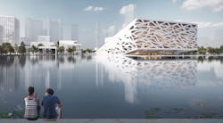 Henning Larsen Architects Yuhang Opera Hangzhou China Designboom 01 Henning Larsen Architects Yuhang Opera Hangzhou China Designboom 01
