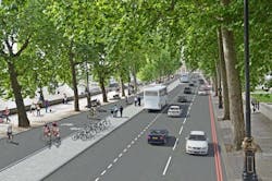 London Cycle Superhighway Proposal Tf L Dezeen 468 6 London Cycle Superhighway Proposal Tf L Dezeen 468 6