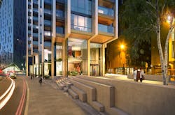 Bdc Atlas City Road Entracel View Dusk Bdc Atlas City Road Entracel View Dusk