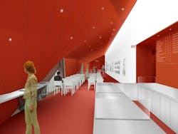 Bampfa Cafe View North Bampfa Cafe View North