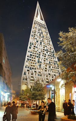 Studio Daniel Libeskind Pyrimid Tower Jerusalum Designboom 03 818x1290 Studio Daniel Libeskind Pyrimid Tower Jerusalum Designboom 03 818x1290