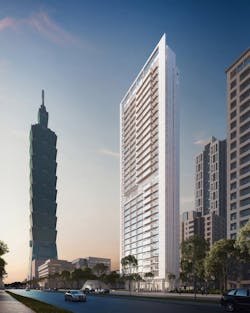 Richard Meier The Cdc 55 Timeless Xin Yi Residential Tower In Taipei Taiwan Designboom 06 Richard Meier The Cdc 55 Timeless Xin Yi Residential Tower In Taipei Taiwan Designboom 06