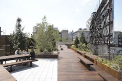 The 55 Washington rooftop designed by James Corner Field Operations The 55 Washington rooftop designed by James Corner Field Operations