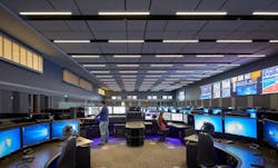 The Public Safety Answering Point within the Bexar Metro regional Operations Center The Public Safety Answering Point within the Bexar Metro regional Operations Center