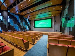 The presentation room at Montclair State University, from CannonDesign The presentation room at Montclair State University, from CannonDesign