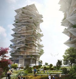 BIG's Cactus residential towers in Copenhagen BIG's Cactus residential towers in Copenhagen