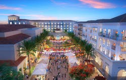 The center of Bolsa Row, designed by KTGY The center of Bolsa Row, designed by KTGY