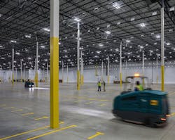 The interior of the new Georgia-Pacific distribution center The interior of the new Georgia-Pacific distribution center