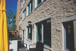 ProGuard used on a building ProGuard used on a building