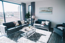 A living space in The Ruckus Lofts A living space in The Ruckus Lofts