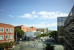 The Capital One Cafe on the corner of 4th and Broadway The Capital One Cafe on the corner of 4th and Broadway