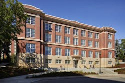 Troy Hall's south facade Troy Hall's south facade