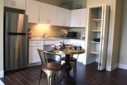 A kitchen in an Aspired Living of Westmont unit A kitchen in an Aspired Living of Westmont unit