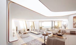 One of Wasl Tower's rooms One of Wasl Tower's rooms