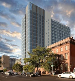 Looking south at The Nest at 1324 N. Broad St Looking south at The Nest at 1324 N. Broad St