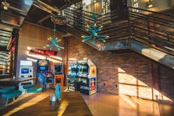 Interior of Punch Bowl Social Stapleton Interior of Punch Bowl Social Stapleton