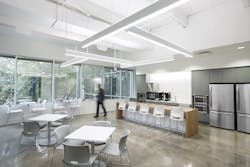 Breakroom at Securus technologies headquarters Breakroom at Securus technologies headquarters