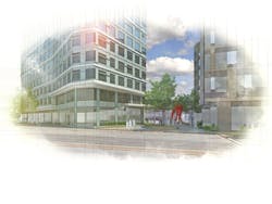 View of Fenway Center from Beacon View of Fenway Center from Beacon