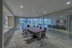 A conference room at WorkFlourish A conference room at WorkFlourish